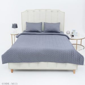Bộ chăn ga gối phủ ELAMBO Silk & Cotton M155